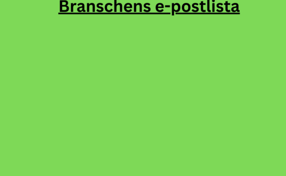 Branschens e-postlista