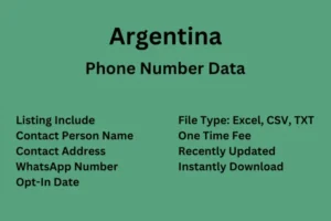 Argentina Phone Number Data