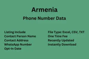 Armenia Phone Number Data