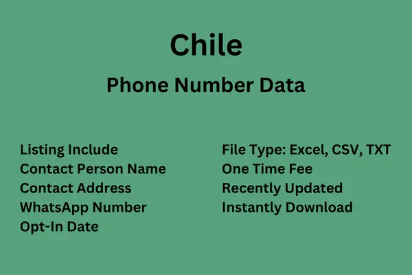 Chile Phone Number Data