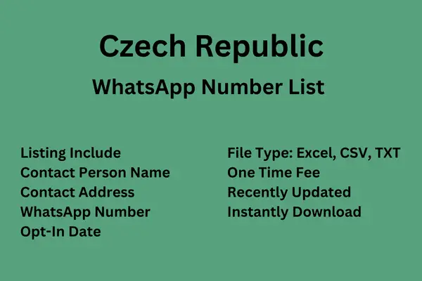 Czech Republic WhatsApp Number List