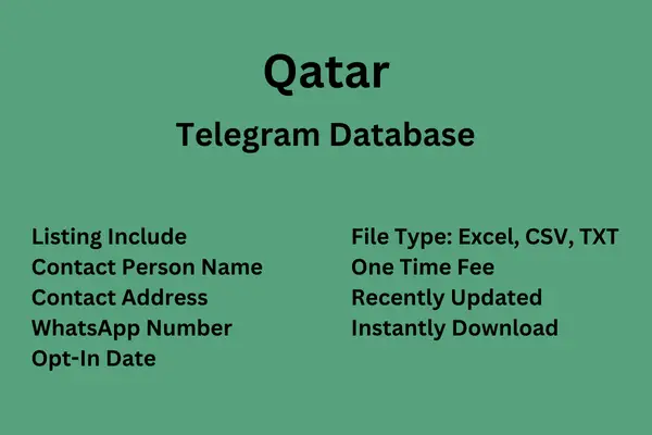 Qatar Telegram Database