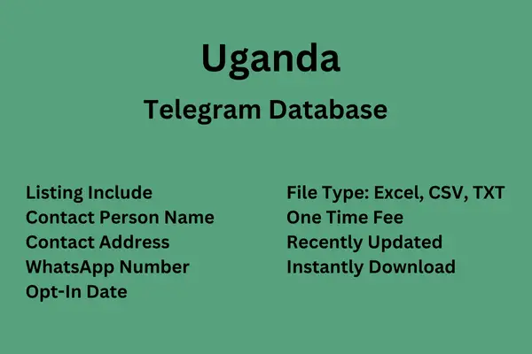 Uganda Telegram Database