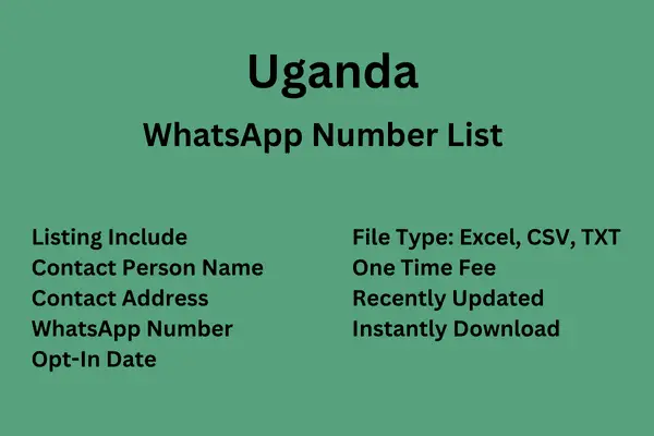 Uganda WhatsApp Number List